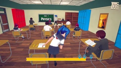 Anime High School Girl Life 3D Screenshots