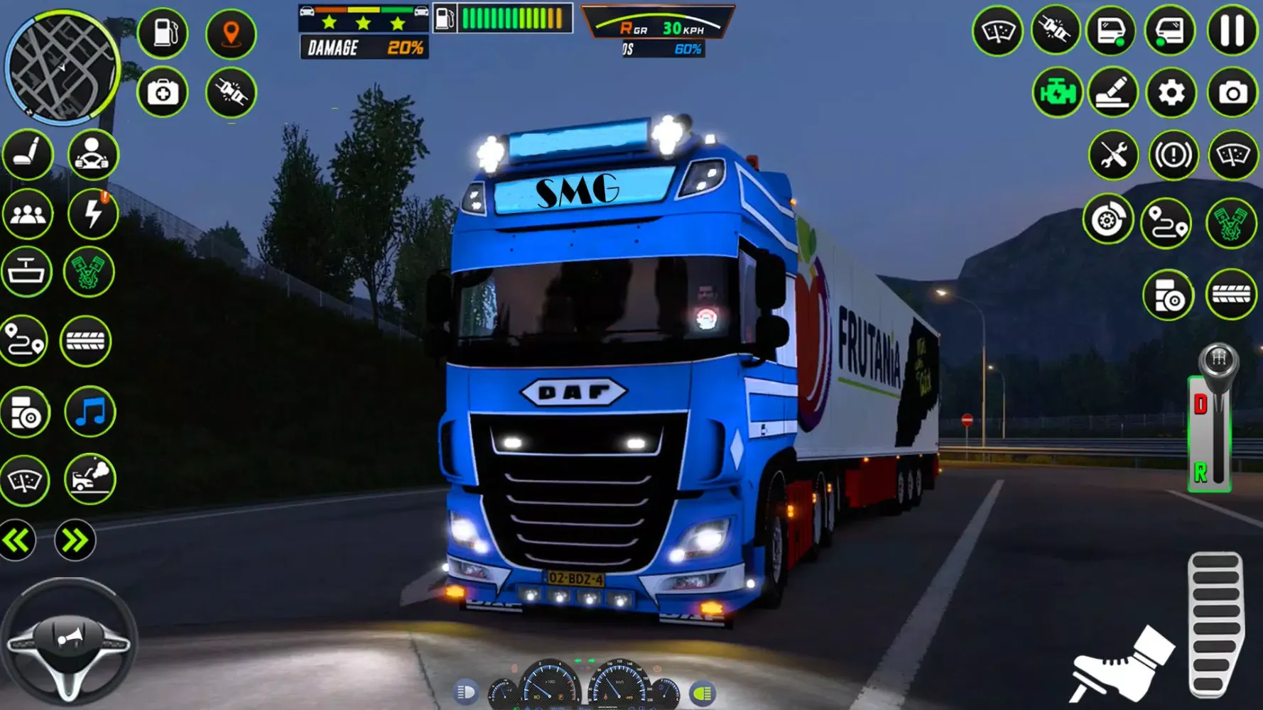 Captures d'écran de Real Truck Simulator: Truck 3D