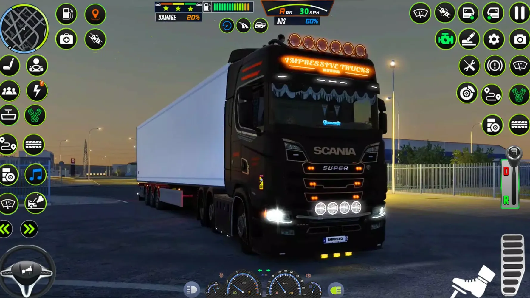 Captures d'écran de Real Truck Simulator: Truck 3D