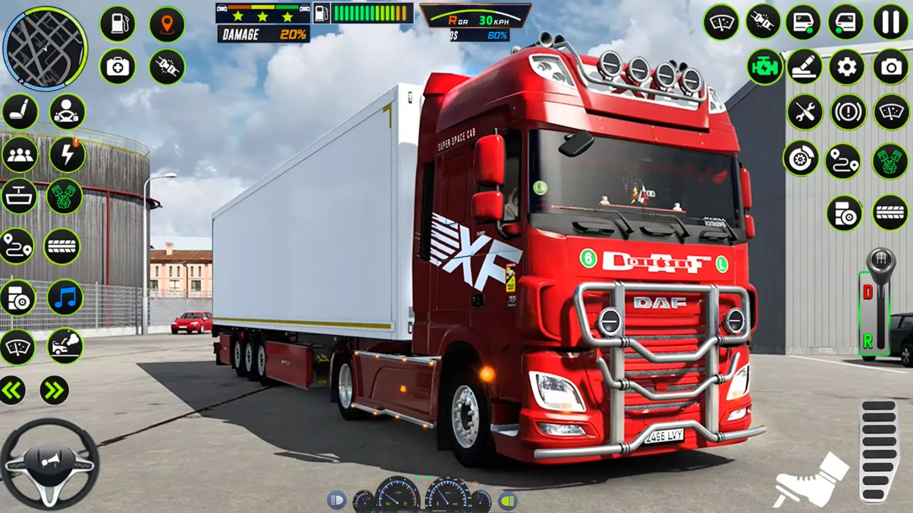 Captures d'écran de Real Truck Simulator: Truck 3D