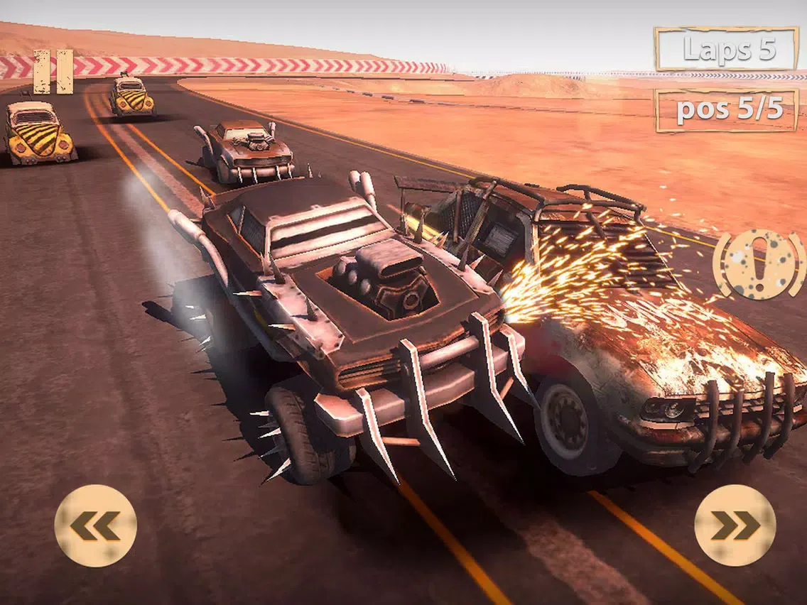 Captures d'écran de Crazy Car Fury Racing Fever iPad 