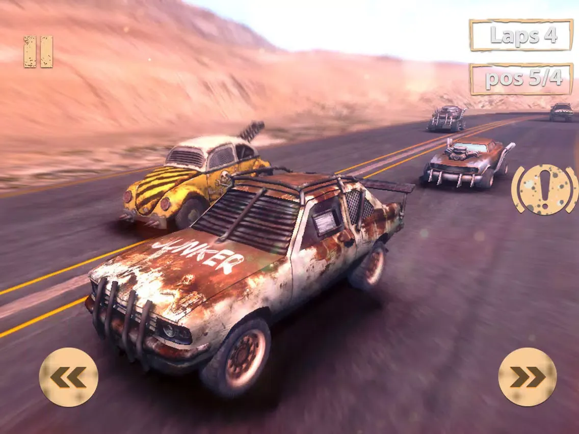 Captures d'écran de Crazy Car Fury Racing Fever iPad 