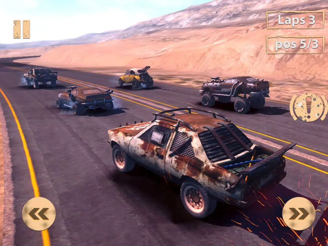 Captures d'écran de Crazy Car Fury Racing Fever iPad 