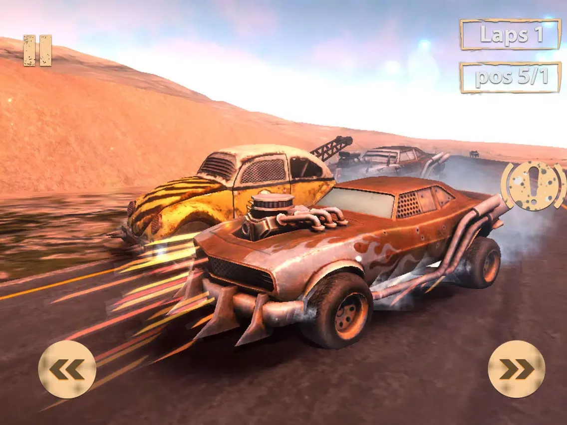 Captures d'écran de Crazy Car Fury Racing Fever iPad 