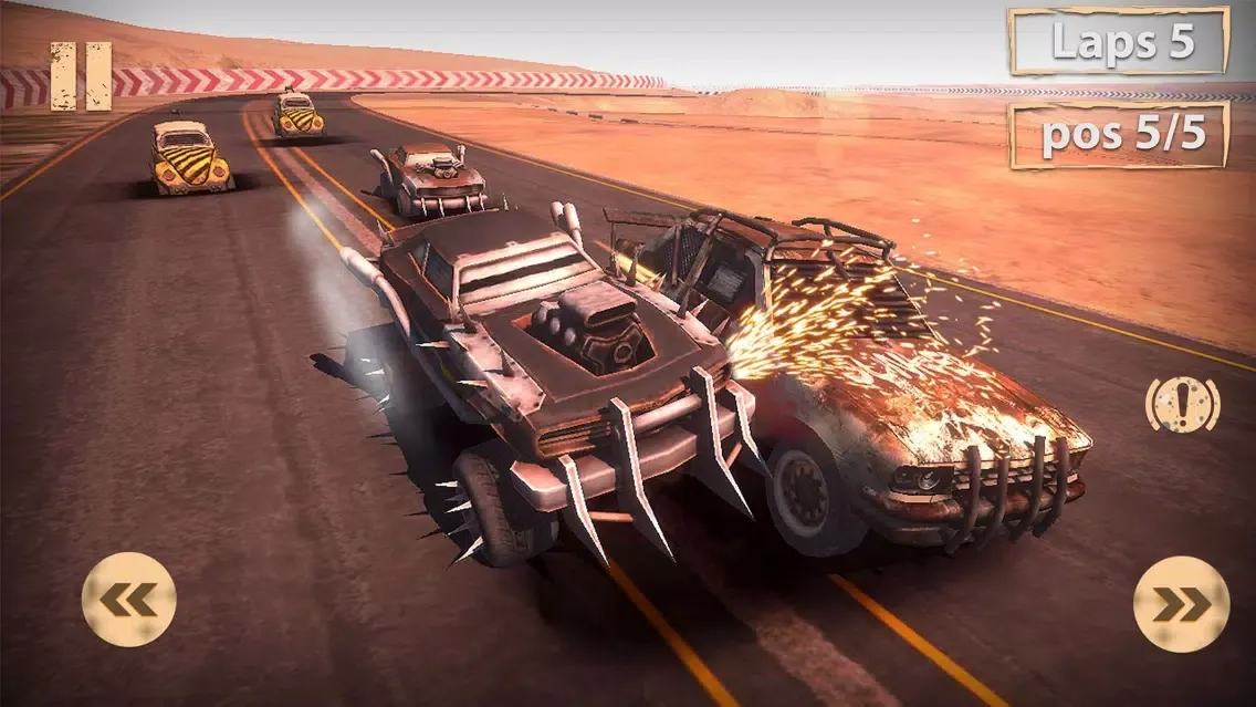 Captures d'écran de Crazy Car Fury Racing Fever