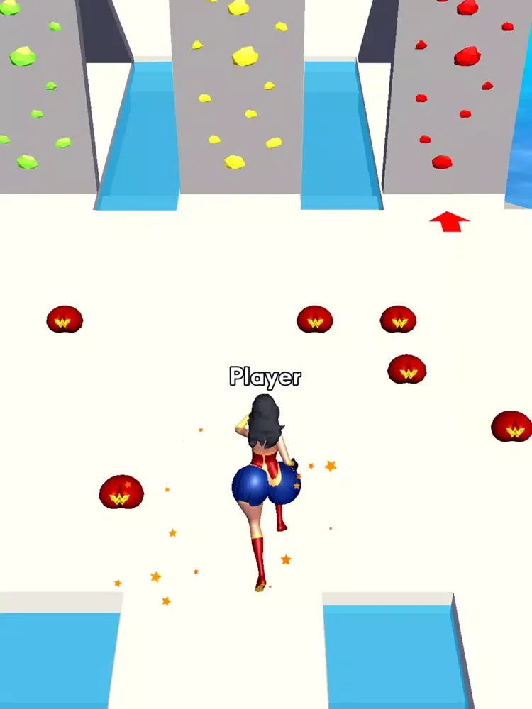 Captures d'écran de Twerk Muscle Race iPad 
