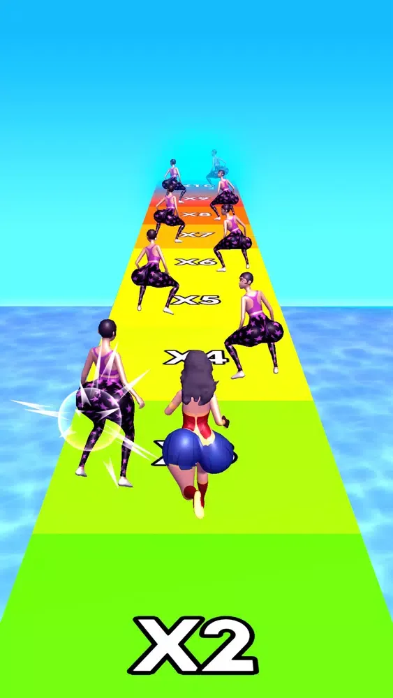Captures d'écran de Twerk Muscle Race