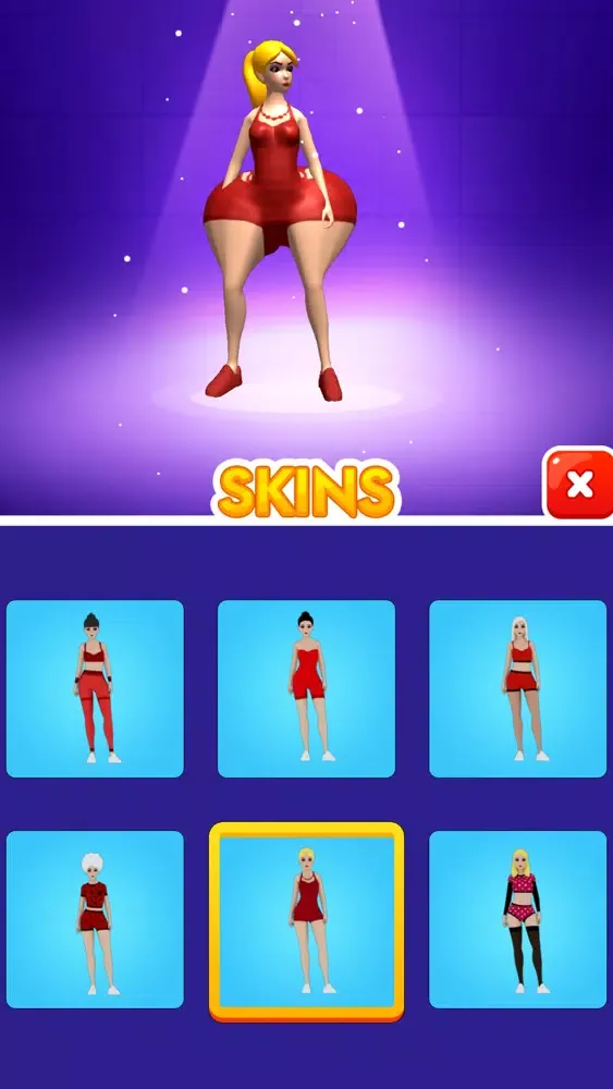 Captures d'écran de Twerk Muscle Race