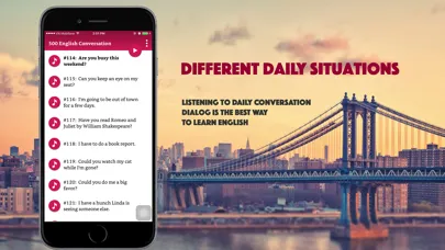 English Conversation Dialogs Ekran Görüntüleri