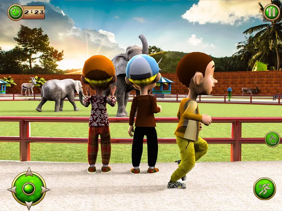ภาพหน้าจอของ Wild Animal Virtual Zoo Park iPad 