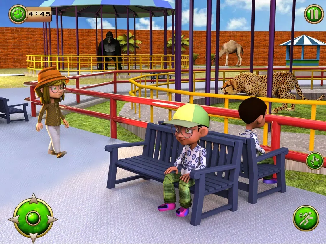 ภาพหน้าจอของ Wild Animal Virtual Zoo Park iPad 