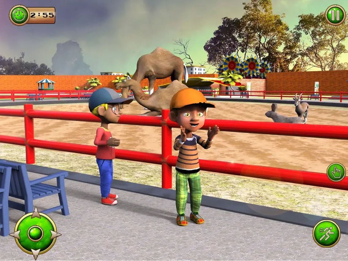 ภาพหน้าจอของ Wild Animal Virtual Zoo Park iPad 