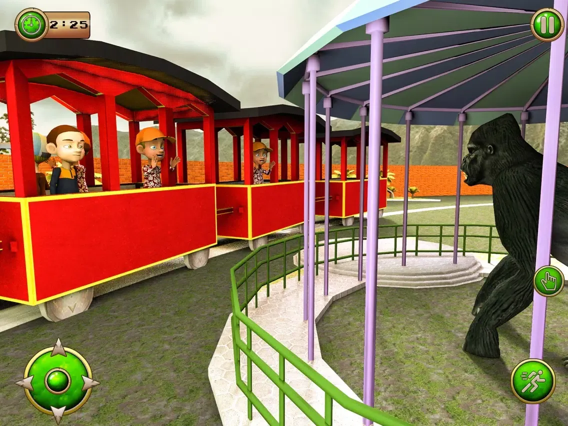 ภาพหน้าจอของ Wild Animal Virtual Zoo Park iPad 