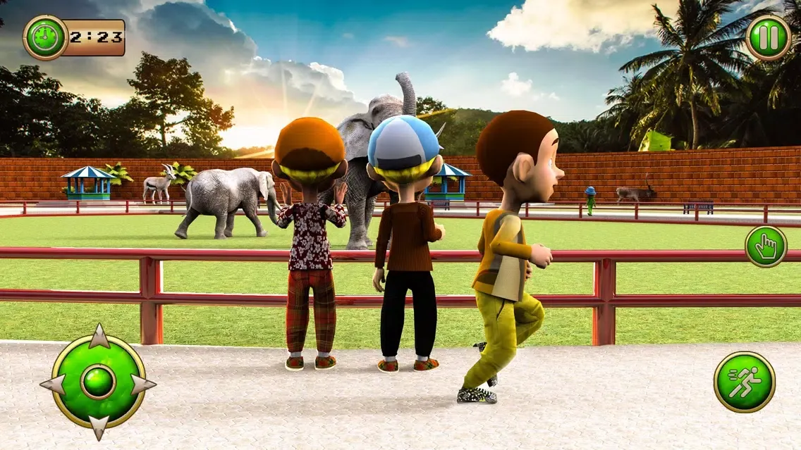 ภาพหน้าจอของ Wild Animal Virtual Zoo Park
