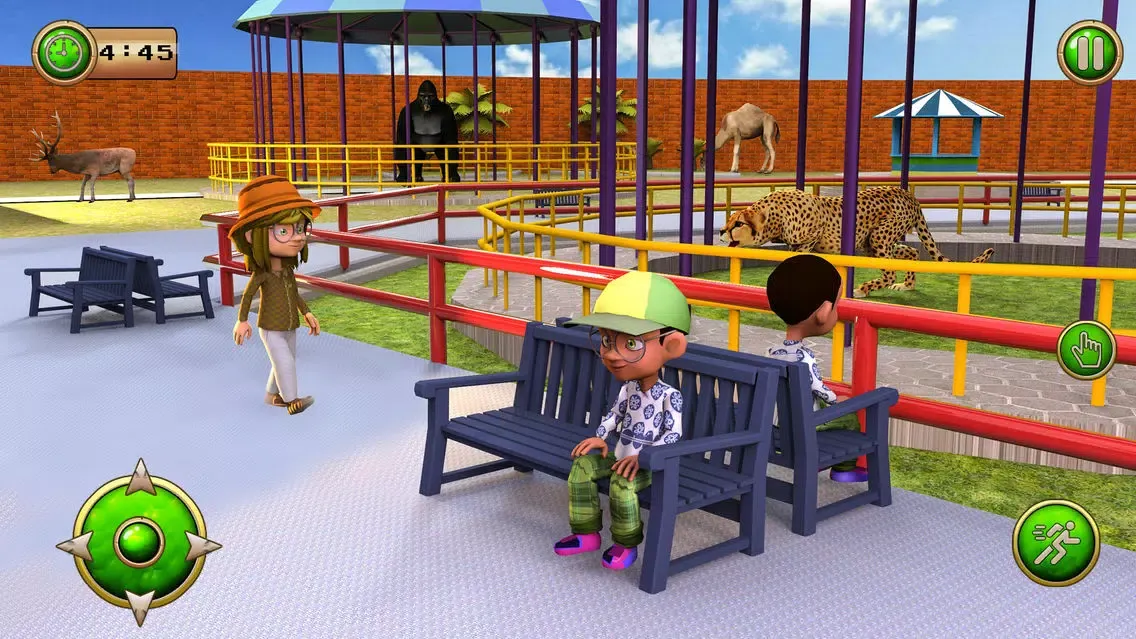 ภาพหน้าจอของ Wild Animal Virtual Zoo Park