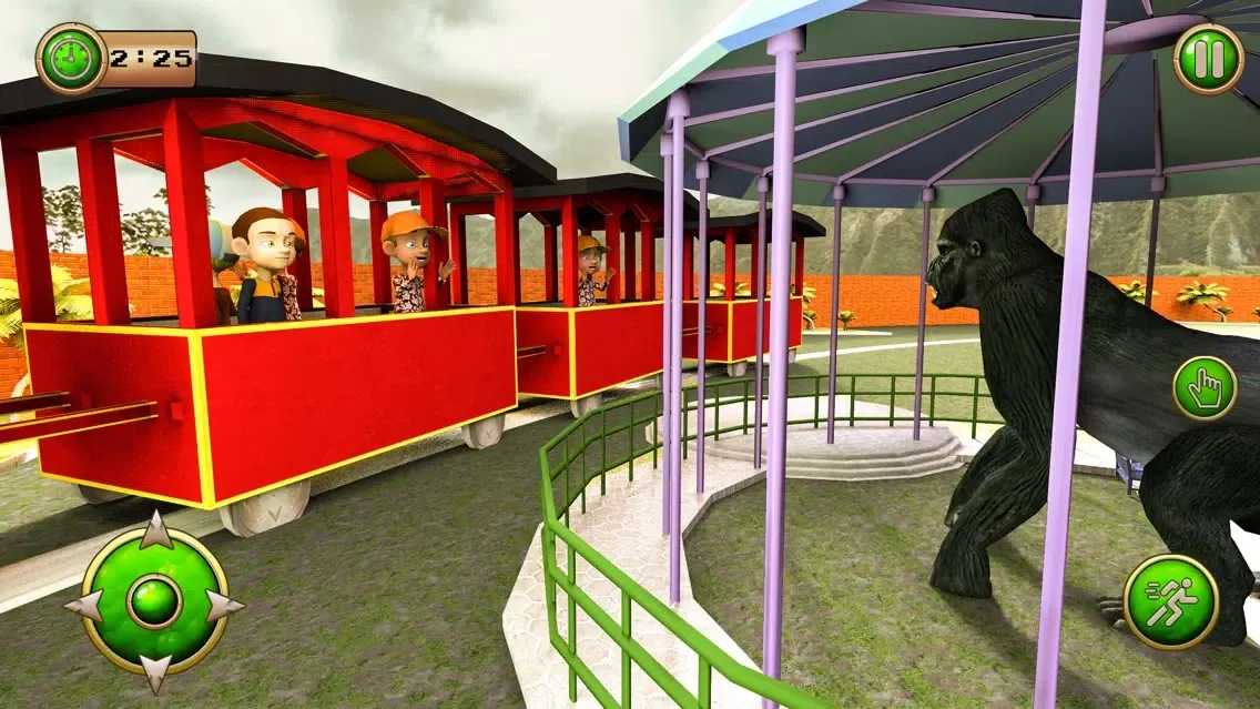 ภาพหน้าจอของ Wild Animal Virtual Zoo Park