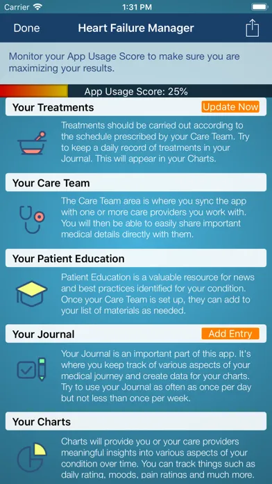 Heart Failure Manager 스크린샷