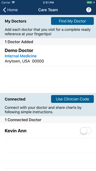 Heart Failure Manager 스크린샷