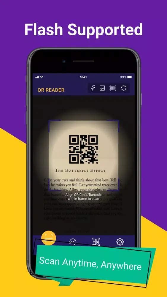 QR Reader App - Create QR code应用截图