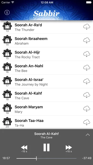 Ảnh chụp màn hình của Sabbir Podcast
