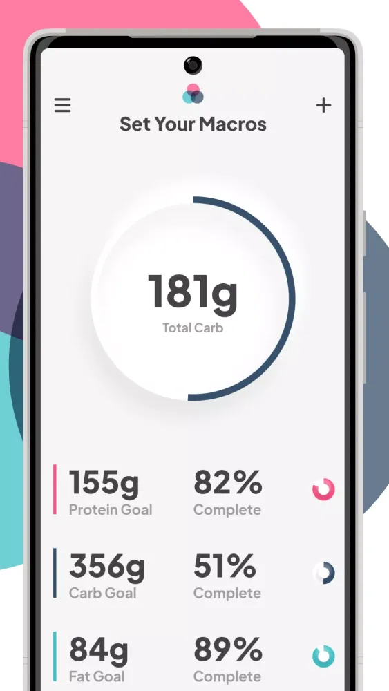 Balance - Macro Tracker Screenshots