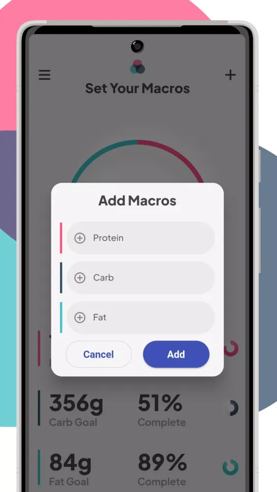 Balance - Macro Tracker Screenshots