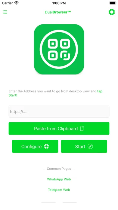 Capturas de tela do Web Messenger for WhatsApp Web