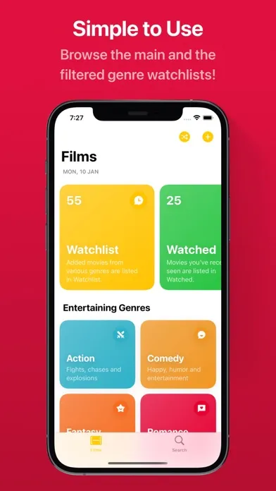 Film Buff - Journal & Tracker स्क्रीनशॉट
