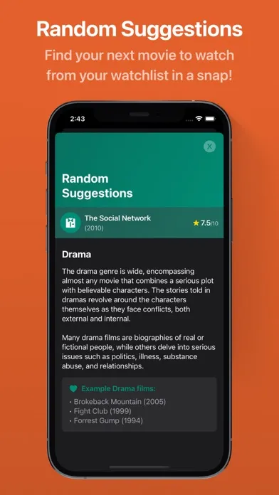 Film Buff - Journal & Tracker स्क्रीनशॉट