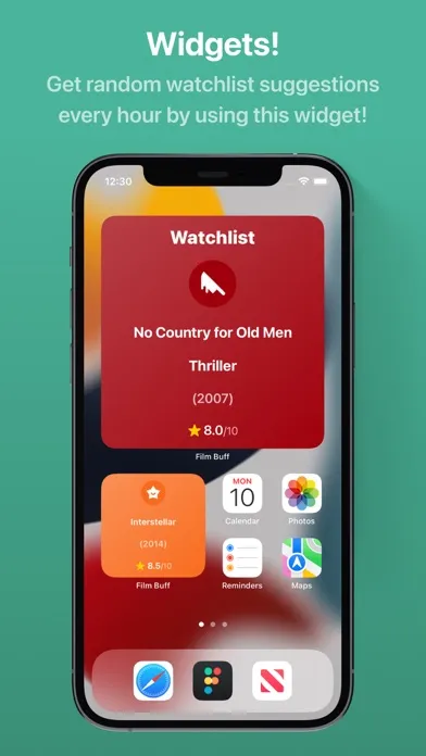 Film Buff - Journal & Tracker स्क्रीनशॉट