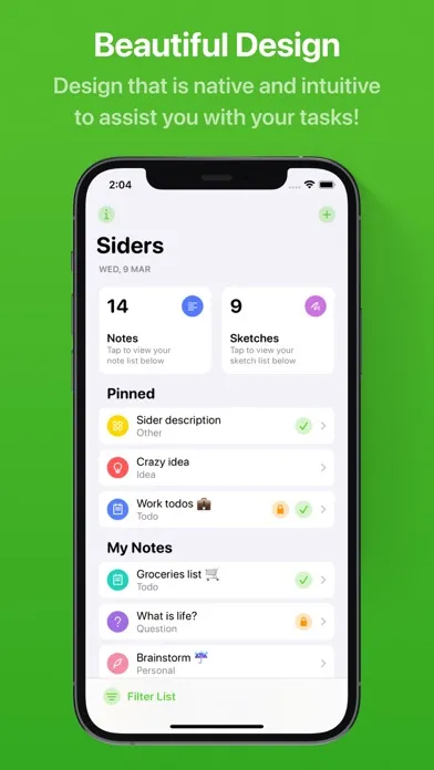 Sider - Todos for Tomorrow应用截图