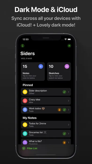 Sider - Todos for Tomorrow应用截图