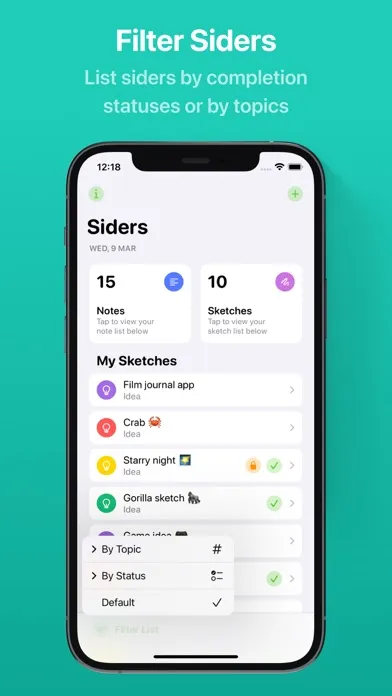 Sider - Todos for Tomorrow应用截图