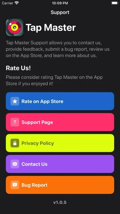 Tap Master - Watch Game سکرین شاٹس