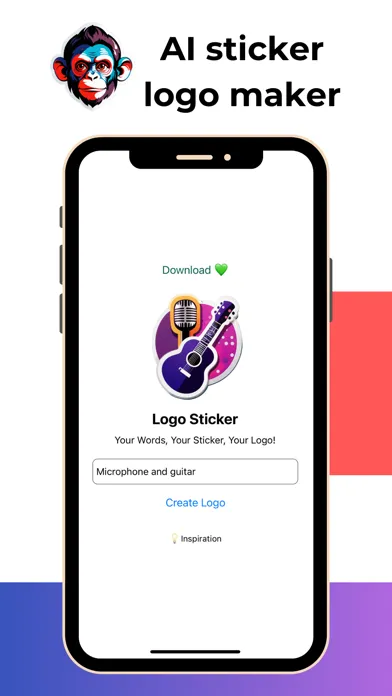 Скриншоты Create Sticker Logo - AI maker