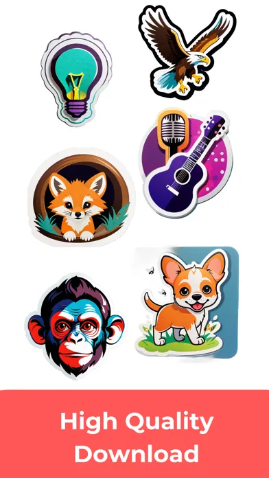 Скриншоты Create Sticker Logo - AI maker