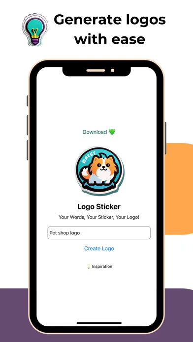 Скриншоты Create Sticker Logo - AI maker