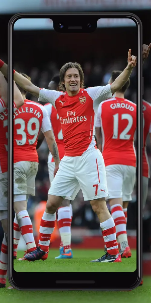 Capturas de pantalla de Arsenal FC Wallpaper HD 2025