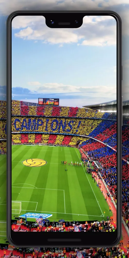 Ảnh chụp màn hình của FC Barcelona Wallpaper