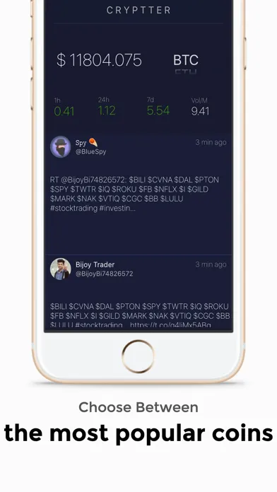 Zrzuty ekranu Cryptter