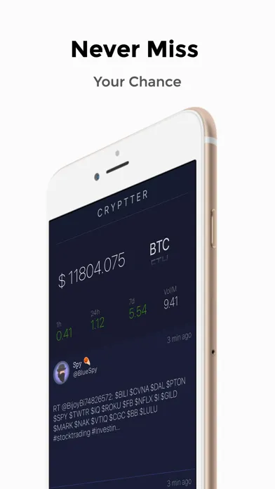Zrzuty ekranu Cryptter