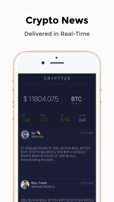 Zrzuty ekranu Cryptter