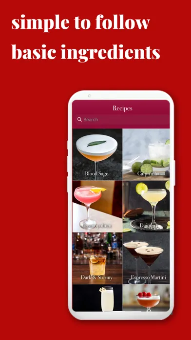 Captures d'écran de Negroni - Cocktail Recipes