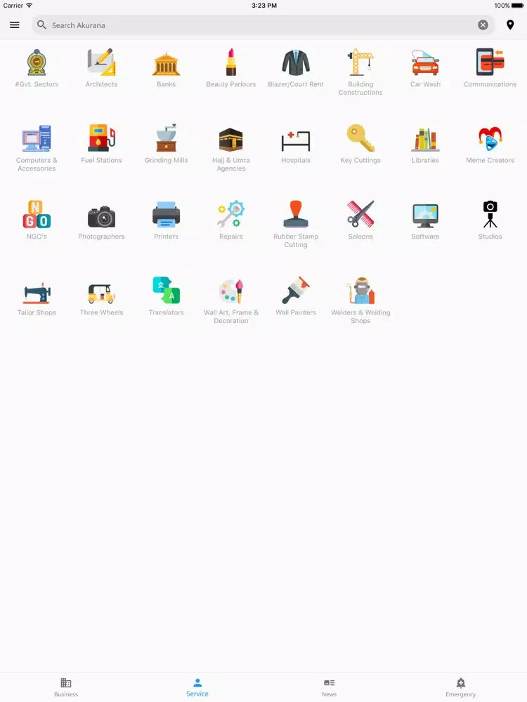 Capturas de pantalla de BizLog iPad 