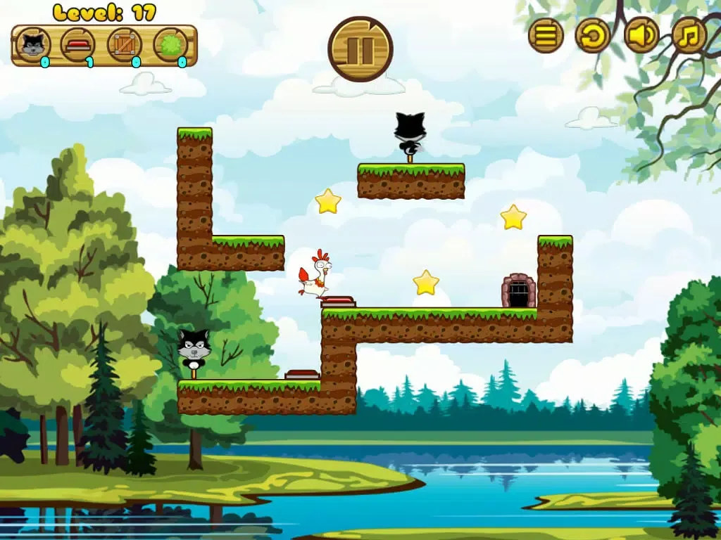 Tangkapan skrin Funny Chicken Escape HD iPad 