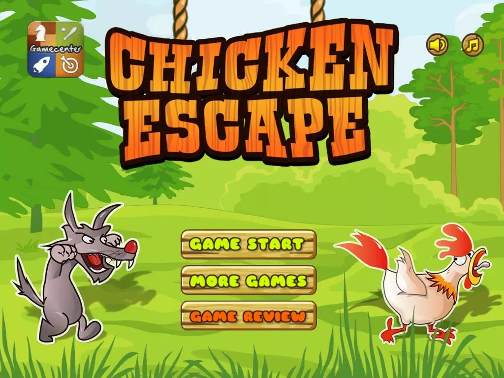 Tangkapan skrin Funny Chicken Escape HD iPad 