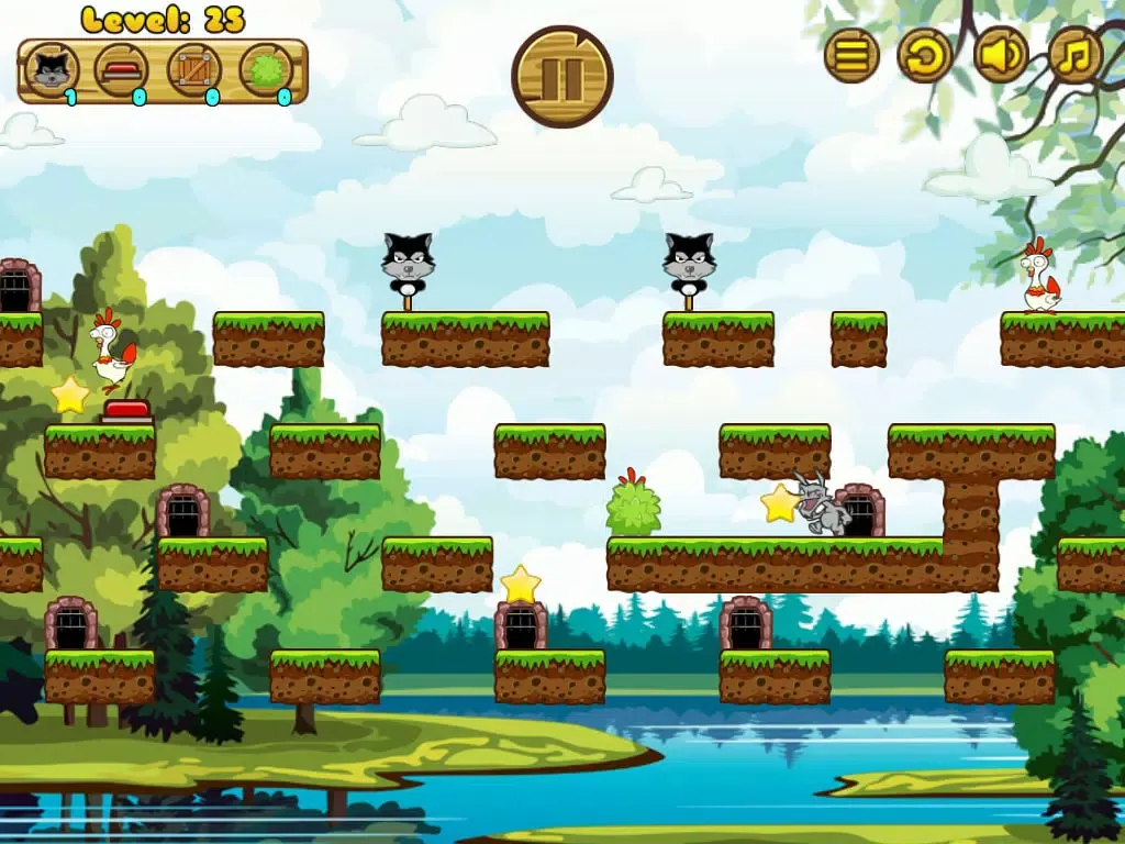 Tangkapan skrin Funny Chicken Escape HD iPad 