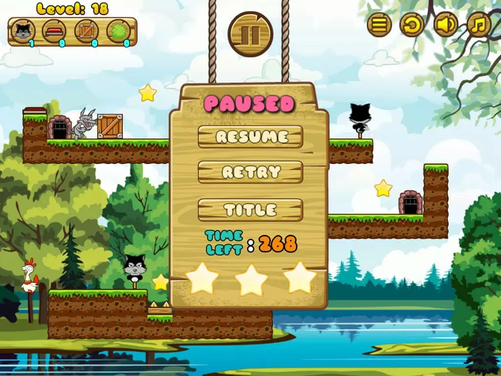 Tangkapan skrin Funny Chicken Escape HD iPad 