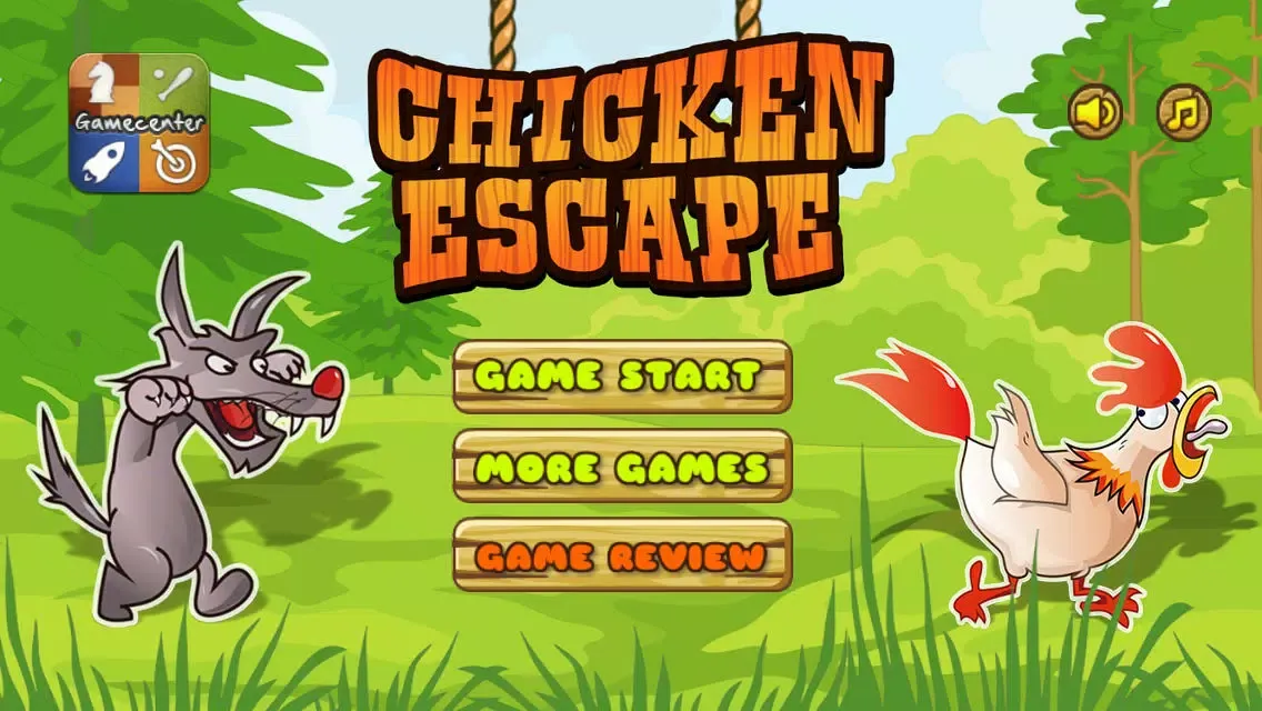 Tangkapan skrin Funny Chicken Escape HD