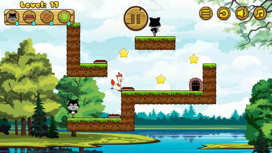 Tangkapan skrin Funny Chicken Escape HD